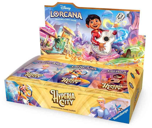 Disney Lorcana : Boîte de boosters – Set 14 : Hyperia City
