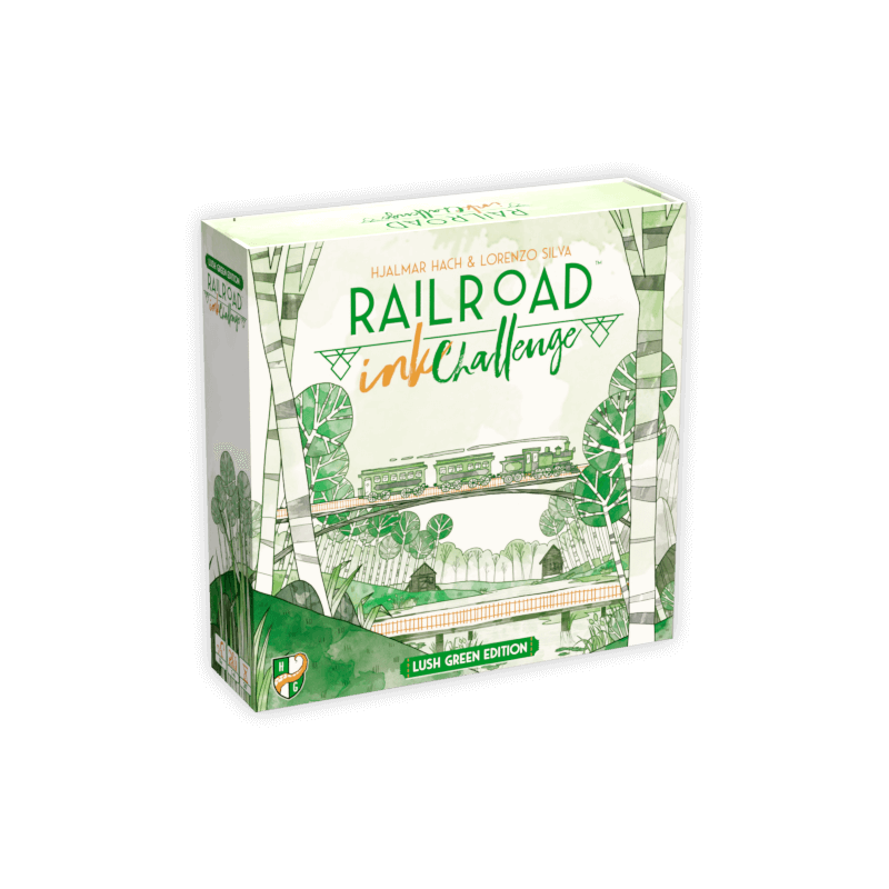 Railroad Ink Challenge: Lush Green Edition
