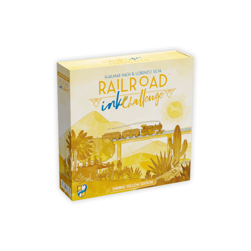 Railroad Ink Challenge: Shining Yellow Edition