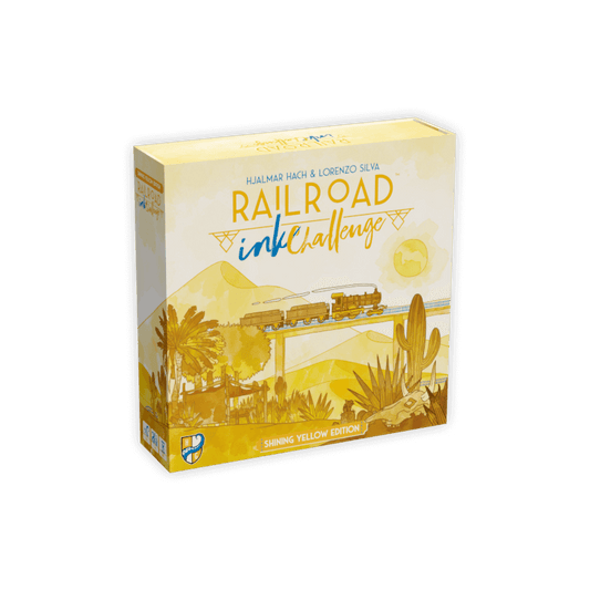 Railroad Ink Challenge: Shining Yellow Edition